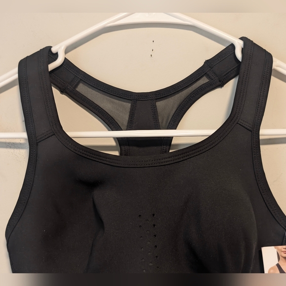 NWT Avia Racerback Mesh Back Medium Spandex Support Sports Bra Size X-Small 0-2 - Picture 2 of 12